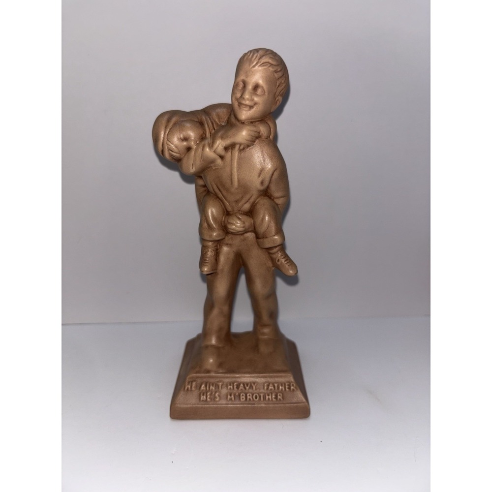 vintage FATHER FLANAGAN S BOYS  HOME Ceramic figure statue‎ decor Nebraska